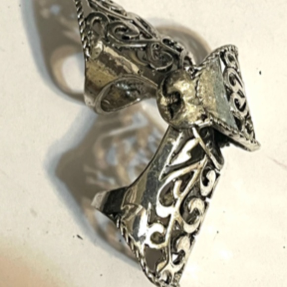 Filligree knuckle armor steel size 7.5 - Picture 4 of 4
